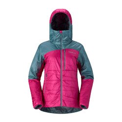 Norrona Falketind Thermo40 Hooded Jacket Women's in Festival Fuchsia